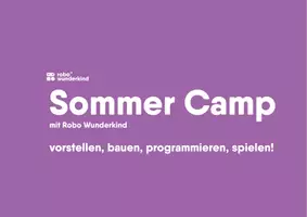 Vorschau - Stundenentwürfe - Sommer Camp mit Robo Wunderkind - Deckblatt