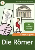 Vorschau - Arbeitsblätter - Fingerpuppen: Römer im römischen Reich - Deckblatt