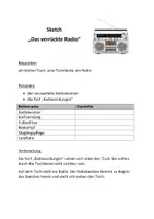 Vorschau - Anderer Materialtyp - Sketch Theaterstück "Das verrückte Radio" - Seite 2