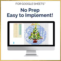 anteprima - Esercizi - Disequazioni di primo grado Pixel Art Natale - Pagina 1