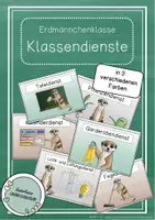 Vorschau - Poster - Erdmännchenklasse - Klassendienste - Deckblatt