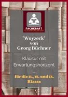 Vorschau - Klassenarbeiten - Georg Büchner: Woyzeck - Klausur mit Erwartungshorizont ("Rasierszene")) - Deckblatt