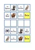 Vorschau - Spiele - Domino heimische Tiere - Seite 3