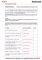 Vorschau - Arbeitsblätter - Berufsbildung Kaufmann/-frau für Spedition und Logistik - Arbeitsblätter mit Lösungen - Seite 3