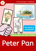 anteprima - Materiale per pittura e bricolage - Peter Pan - Pupazzi dito - Marionetta - Favola - Pagina di copertina