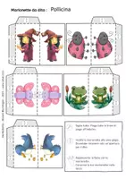 anteprima - Materiale per pittura e bricolage - Pollicina - Pupazzi dito - Marionetta - Favola - Pagina 3