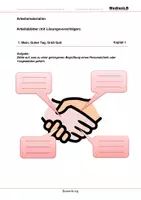 Vorschau - Arbeitsblätter - Berufsbildung Bewerbung - Arbeitsblätter mit Lösungen - Deckblatt