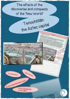 Vorschau - Stundenentwürfe - Geschichte-bili-Effects of the discoveries-Tenochtitlàn the Aztec capital - Deckblatt