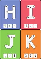 Aperçu - Apprentissages en autonomie - Flashcards alphabet, cartes alphabet, apprendre l'alphabet - Page 3