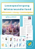 Vorschau - Spiele - Materialpaket 6 Lesespaziergänge Klasse 3 und 4 - Seite 1
