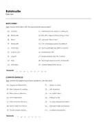 Aperçu - Feuilles d'exercices - Ratatouille (fiches de travail en anglais sur le film) - Page 1