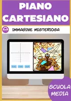 anteprima - Esercizi - Piano cartesiano: lettura e scrittura di punti - Pagina di copertina