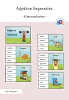 Vorschau - Spiele - Adjektive : Klammerkarten (Synonyme) - Deckblatt