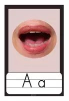 Vorschau - Bildkarten - Bildkarten - Mundbilder - Laute / Buchstaben - Druckschrift - Seite 2