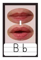 Vorschau - Bildkarten - Bildkarten - Mundbilder - Laute / Buchstaben - Druckschrift - Seite 3