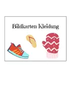 Vorschau - Bildkarten - Materialpaket Bildlkarten unbestimmte Artikel - Deckblatt