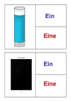 Vorschau - Bildkarten - Bildkarten unbestimmte Artikel Schule - Seite 3