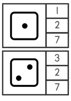 Vorschau - Spiele - Zählspiel Würfelbilder - Seite 1