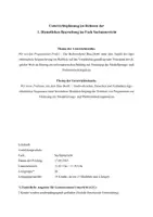 Vorschau - Stundenentwürfe - Unterrichtsentwurf Programmieren mit BlueBot® - Seite 1
