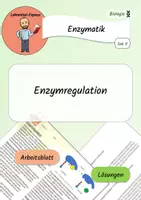 Vorschau - Arbeitsblätter - Enzymregulation / Enzymatik - AB & Lösungen - Deckblatt