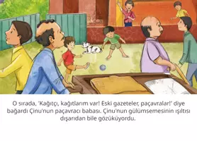 Vorschau - Stationenlernen - Paçavracı Çocuk /Kamishibai Türkisch/Wortschatz/Lesetraining - Seite 3