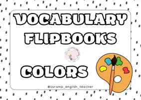Vista previa - Manualidades / Dibujos para colorear - COLORS FLIPBOOK - página 1