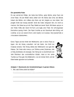 Vorschau - Arbeitsblätter - Der gestiefelte Kater 👢🐱 (Brüder Grimm): Rollenspiel - Märchen für Einsteiger (Anleitung, Rollenkarten, Lehrerhandreichung) für ein lebendiges Klassenzimmer - Seite 1