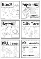 Vorschau - Poster - Müll / Mülltrennung - Tafelschilder & Mülleimer / Müllschilder - Seite 3