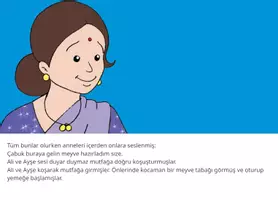 Vorschau - Stationenlernen - 6. HİS /Kamishibai Türkisch/Wortschatz/Lesetraining - Seite 3