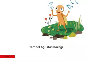 Vorschau - Stationenlernen - Tembel Ağustos Böceği - Deckblatt