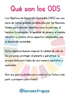 Vista previa - Unidades / Secuencias / Situaciones de Aprendizaje - Guía Objetivos de Desarrollo Sostenible (ODS) - página 1