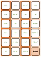 Vorschau - Spiele - Domino Flächeneinheiten (2 Schwierigkeitsstufen) - Seite 2
