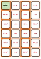 Vorschau - Spiele - Domino Flächeneinheiten (2 Schwierigkeitsstufen) - Seite 3