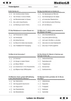 Vorschau - Arbeitsblätter - Leben im Kloster - Arbeitsblätter und Testaufgaben mit Lösungen - Seite 2