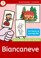 anteprima - Materiale per pittura e bricolage - Biancaneve - Marionette a Dito - Favola - Pagina di copertina