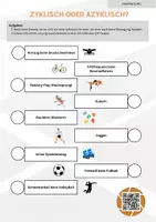 Vorschau - Arbeitsblätter - Biomechanik: zyklische und azyklische Bewegungen - Seite 3