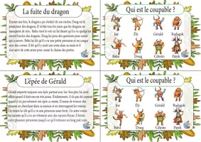 Aperçu - Cartes / Images - Les enquêtes de Milie 2 - Page 1