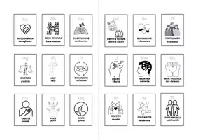 anteprima - Flashcard - ALFABETIERE DELLA LEGALITA' abbecedario - Pagina 2