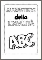 anteprima - Flashcard - ALFABETIERE DELLA LEGALITA' abbecedario - Pagina di copertina
