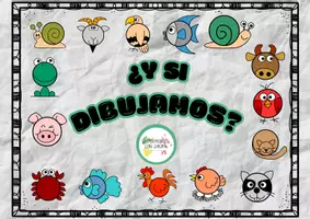 Vista previa - Hojas de trabajo - Y SI DIBUJAMOS CON ESTAS PLANTILLAS - página 1