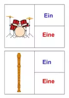 Vorschau - Bildkarten - Bildkarten unbestimmte Artikel Musik - Seite 2