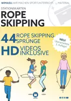 Vorschau - Unterrichtsreihen - 44 Rope Skipping Übungskarten zum Seilspringen lernen. - Deckblatt