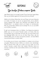 Vorschau - Arbeitsblätter - Lese- und Lückentext - Gefühle - Seite 1