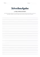 Vorschau - Arbeitsblätter - Kreative Schreibaufgaben für den Deutschunterricht - Seite 1