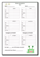 Vorschau - Arbeitsblätter - Verben konjugieren - Seite 1