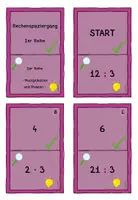 Vorschau - Spiele - Rechenspaziergang 3er Reihe Multiplikation und Division - Seite 2