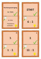 Vorschau - Spiele - Rechenspaziergang 2er Reihe Multiplikation und Division - Seite 2
