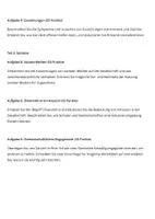 Vorschau - Arbeitsblätter - AES Klassenarbeit: 9. Klasse - Alltagskultur, Ernährung, Soziales - Seite 1