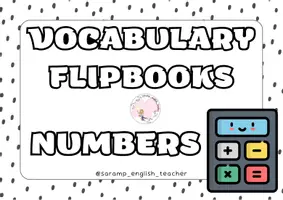 Vista previa - Manualidades / Dibujos para colorear - NUMBERS FLIPBOOK - página 1