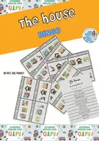 anteprima - Flashcard - The house. BINGO - Pagina di copertina